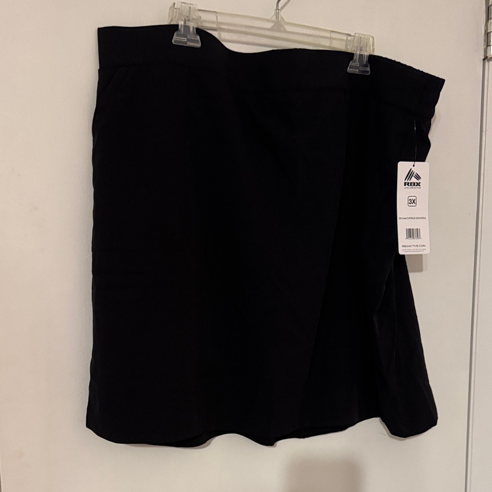 RBX Black A-Line Skort